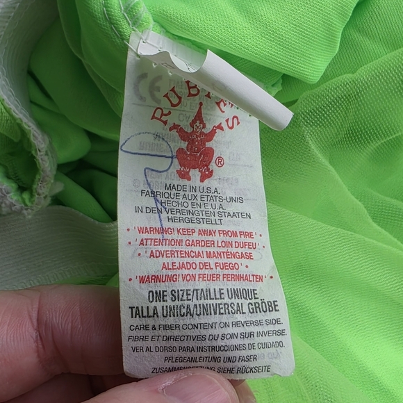 Rubie's Green Harem Belly Dancer Costume Size Medium - Picture 15 of 16